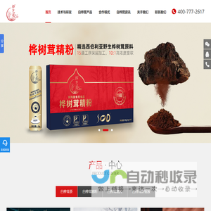 桦树茸_白桦茸_桦褐孔菌_桦树茸精粉_桦芝道-白桦茸健康食品研究院